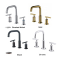 Aquacúbico Cupc Waterfall Free Baño de 3 hoyos de 3 pulgadas Cupc Cupc Black Waterfall Faucet